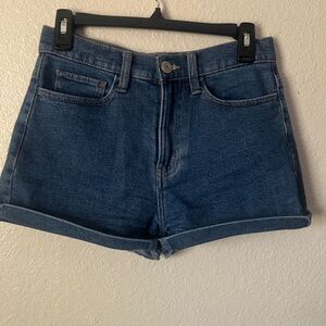 Vintage stretch mom shorts